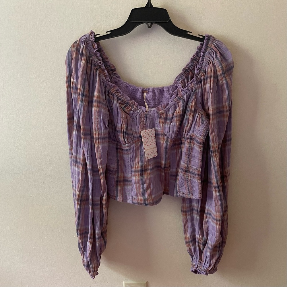 NWT Free People Cherry Bomb Madrass Top